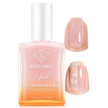 Nail Strengthener and Growth, Fall Rose Brown Nail Polish Care