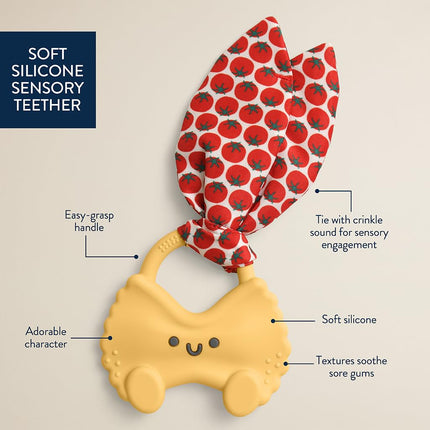 Itzy Ritzy Crinkle Crew Teether (Pasta)