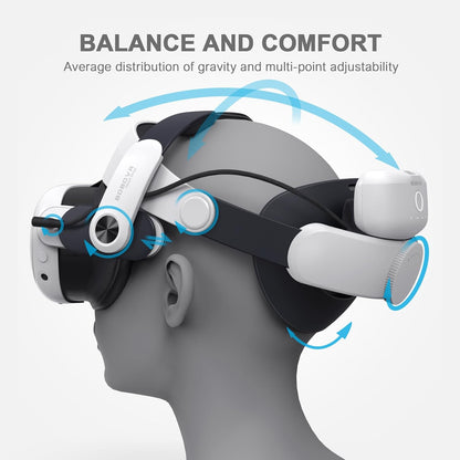 Battery Pack Head Strap Accessory for VR Headsets - photo 5