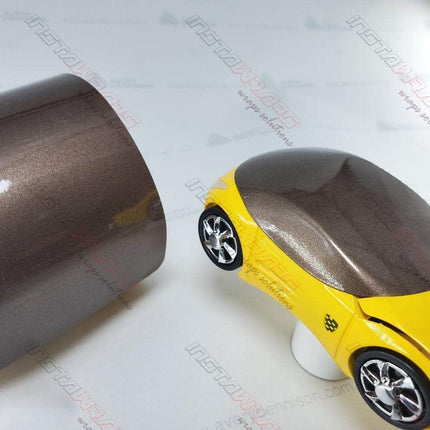 AD Car Wrap Roll SW900 Gloss Brown Metallic | 929-M | (5ft x 1ft (5 Sq/ft)) | Automotive Vinyl Wrap for Cars - Car Interior Wrap & Exterior | w/Free Instawraps Pro Glove