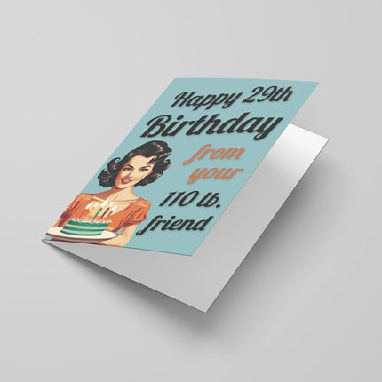 Katie Doodle - Funny Birthday Cards for Women (2-Pack, Handmade in USA) - Great for 30th, 40th, 50th, 60th, 70th, 75th, 80th, 90th Birthday Gifts for Women Friends - Includes 2 Cards & 2 Envelopes