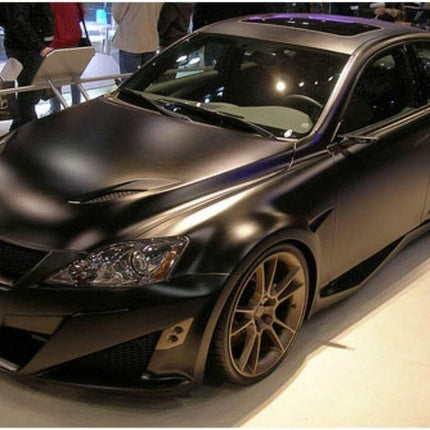 3M Car Wrap Roll 2080 Matte Deep Black | M22 | (Sample 3in x 5in) | Automotive Vinyl Wrap for Cars - Car Interior Wrap & Exterior