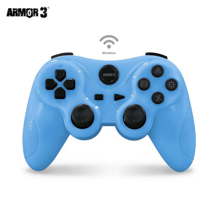 Armor3 "Nuplay" Wireless Game Controller for PS3(Playstation 3) - Light Blue