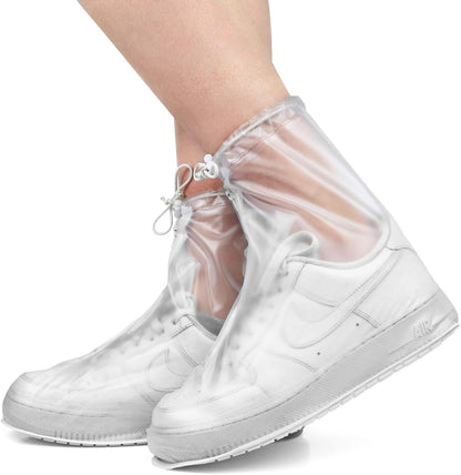 Clear XX-Large Waterproof Reusable Shoe Covers - photo 2