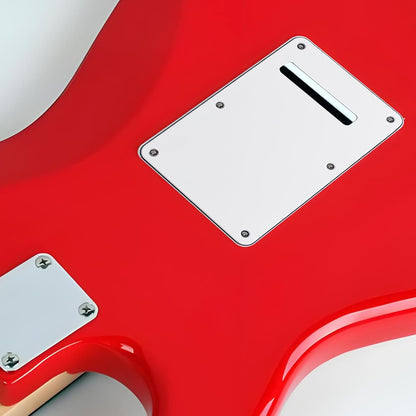 6-Hole White 3-Ply Guitar Back Plate Cavity Cover - photo 5