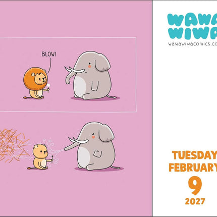 Wawawiwa 2027 Day-to-Day Calendar: One Day at a Time