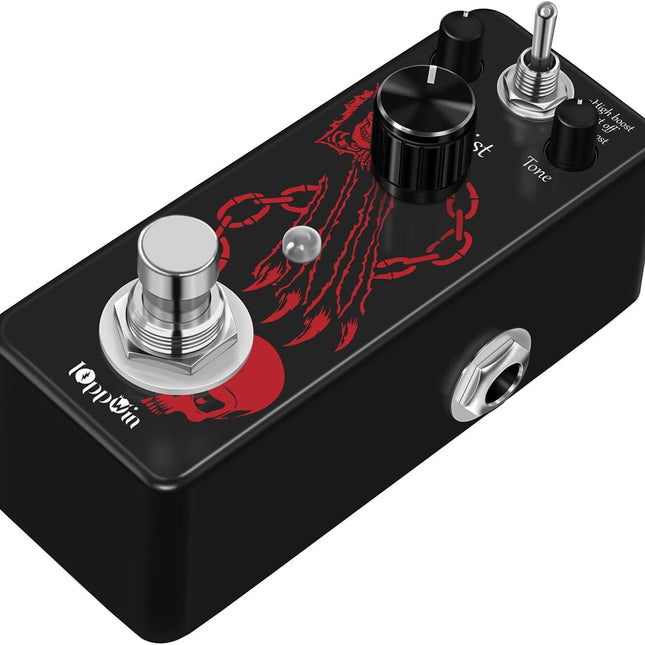 Heavy Metal Distortion Pedal - 3 Mode (Lo/Hi Boost) True Bypass