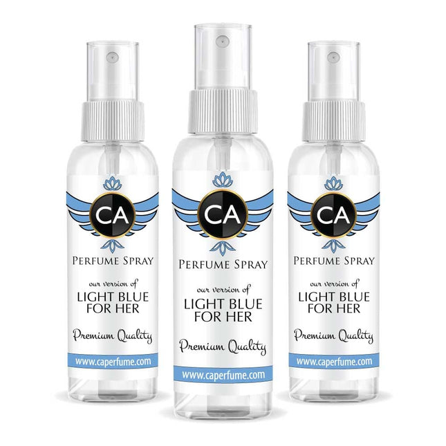 Eco Refill Impression of Light Blue For Her For Women Fragrance