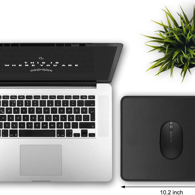 3 Pack Mouse Pad with Stitched Edge, Comfortable Mouse Pads with