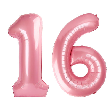 Number Balloons 5 Balloon Blue Birthday Decorations for Men Party, 40 Inch
