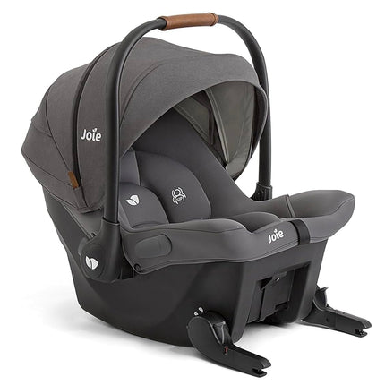 Joie Mint Latch Baseless Infant Car Seat – Lightweight, Built-in Rigid Latch Connectors and Side Impact Protection – No Base Installation Required (Thunder)
