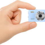 Mini Camera Keychain 1080P Video Recorder with 0.96 in Display, 64GB, Blue