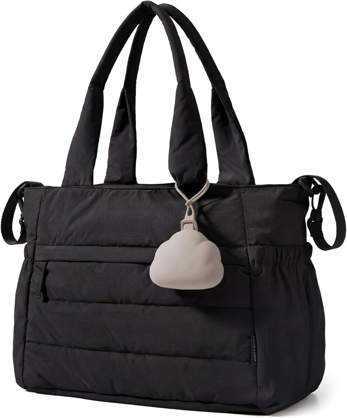 Large Lightweight Puffy Diaper Bag Tote with Changing Pad