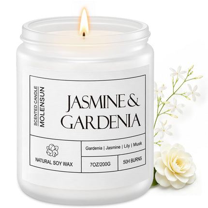 Sage Citrus Scented Candle, Soy Wax 7 oz