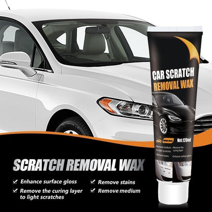 2PCS Car Scratch Remover Wax, Scratch Remover for Vehicles, 2026 Car Scratch Repair Paste Polishing Wax, Premium Car Scratch Remover Kit with Wipe & Sponge for Vehicles for Scratches