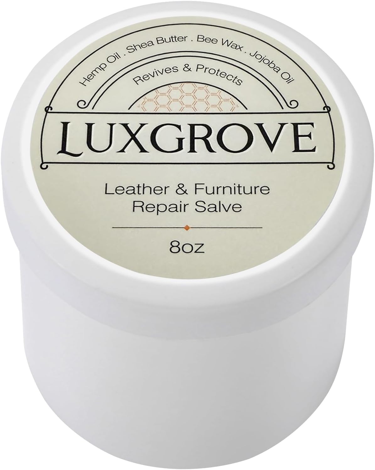 Leather & Furniture Repair Salve- Polisher, Moisturizer, and Restorer for Couches and Furniture - Conditioner for