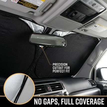 for Subaru Ascent Sun Shade Windshield Cover - Custom Fit Ascent Accessories 2019-2025 2026 Sunshade Foldable UV Protection & Heat Shield Sun Visor Accessories
