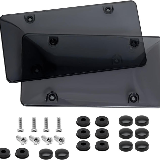 2 Pack ABS License Plate Holder and Protector Frame