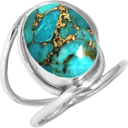 Handmade Genuine 925 Sterling Silver Ring Natural Gemstone Labradorite, Amber, Garnet, Agate Oval Boho Jewelry For Women