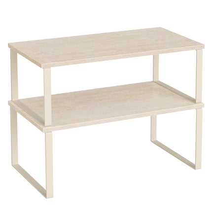 Cabinet Organizer Shelf, Set of 2 Spice Rack, Kitchen Storage