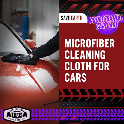 Microfiber Cleaning Cloths for Cars, Premium All-Purpose Car Towels - photo 4