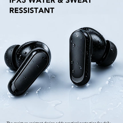 T8 Wireless Ear Buds Bluetooth Headphones with Mic, LED Power Display Deep Bass Wireless Earbuds - photo 7