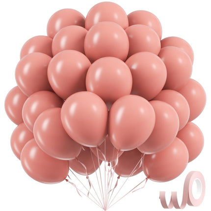 White Balloons 12 inch, White Latex 50pcs Party Balloons