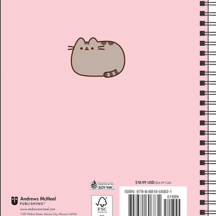 Pusheen 16-Month 2026-2027 Weekly/Monthly Planner Calendar