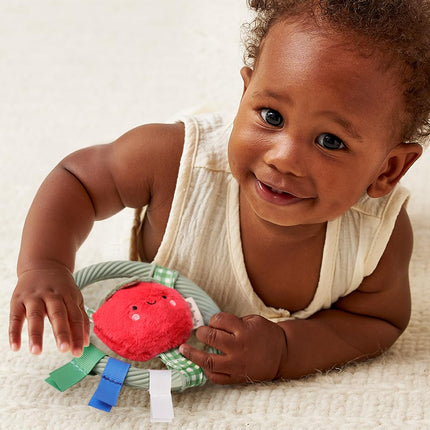 Itzy Ritzy Teething Ring (Tomato)