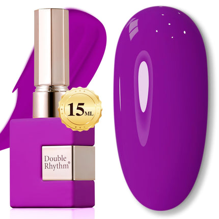 15ML Gel Nail Polish Pure Sheer Same Color Same Bottle Soak Off Gel Polish Art Manicure Salon DIY at Home for Women (Burgundy-A1129)