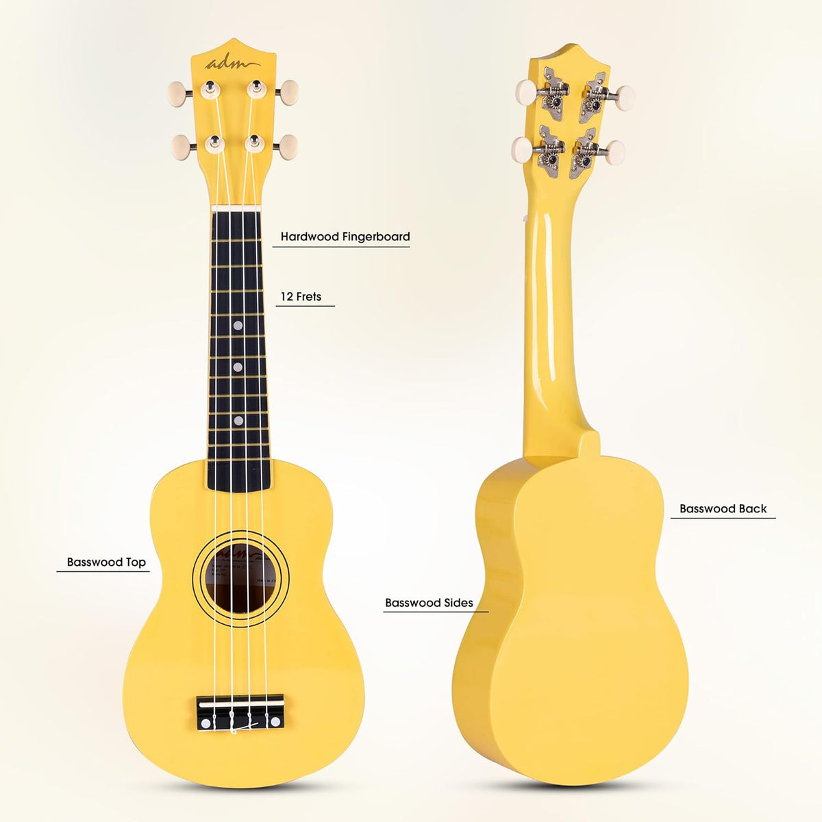 Beginner Hawaiian Wood Ukulele Starter Kit with Lessons - photo 5