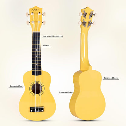 Beginner Hawaiian Wood Ukulele Starter Kit with Lessons - photo 5
