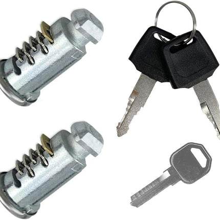 2 Pack Lock Cores Compatible with Thule One-Key System Lock Cylinders, Key Cylinder for Bike Rack, Roof Cargo, Roof Rack, Towers, Ski Rack