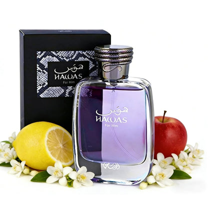 Hawas Cologne For Men - Eau de Parfum Spray 100ML, Premium Arabian Perfume