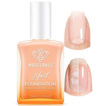 Nail Strengthener and Growth, Fall Rose Brown Nail Polish Care