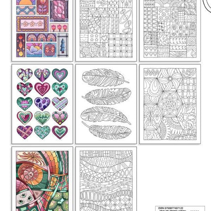 Mindfulness Patterns: Coloring Book with Creative Pattern Designs for Stress Relief and Relaxation