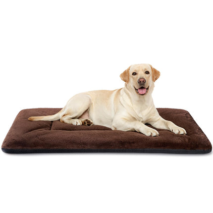 Dog Crate Pad, Washable Cozy Dog Bed Mat for Medium Dogs 36"x23", Gray