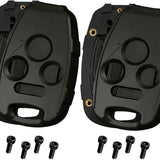 Carcasa de control de llave de repuesto para Honda Accord 2003-2012, Civic 2006-2013, Pilot 2009-2015, CRV 2005-2006 | No requiere cortar la hoja - resistente y a prueba de grietas, fácil de armar (1, 4 botones)