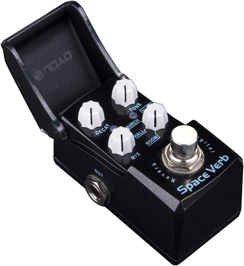 Digital Reverb Mini Guitar Pedal with 4 Modes and True Bypass - photo 3