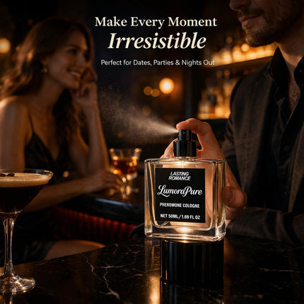 LumoraPure Pheromone Cologne for Men, Long-Lasting Scent, 50ml