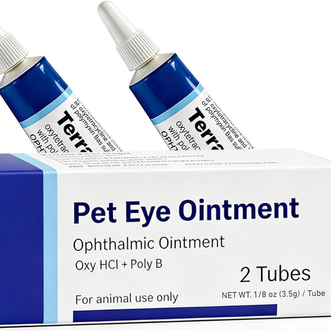 Pet Eye Cream for Dogs, Cats, Cattle, Horses, Sheep, Birds, 3.5g/0.125oz