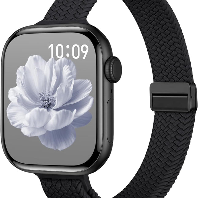 Slim Stretchy Band Compatible with Apple Watch Bands 40mm 41mm 42mm 38mm