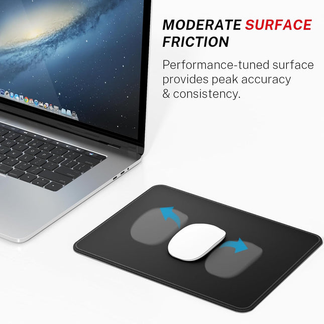 Mouse Pad [30% Larger] with Anti-Fray Stitched Edges, Premium-Textured Waterproof Surface, Non-Slip - photo 2