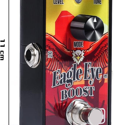 Caline Mini Guitar Boost Pedal G Series G011 Clean Booster Pedal for Electric Guitar, True Bypass