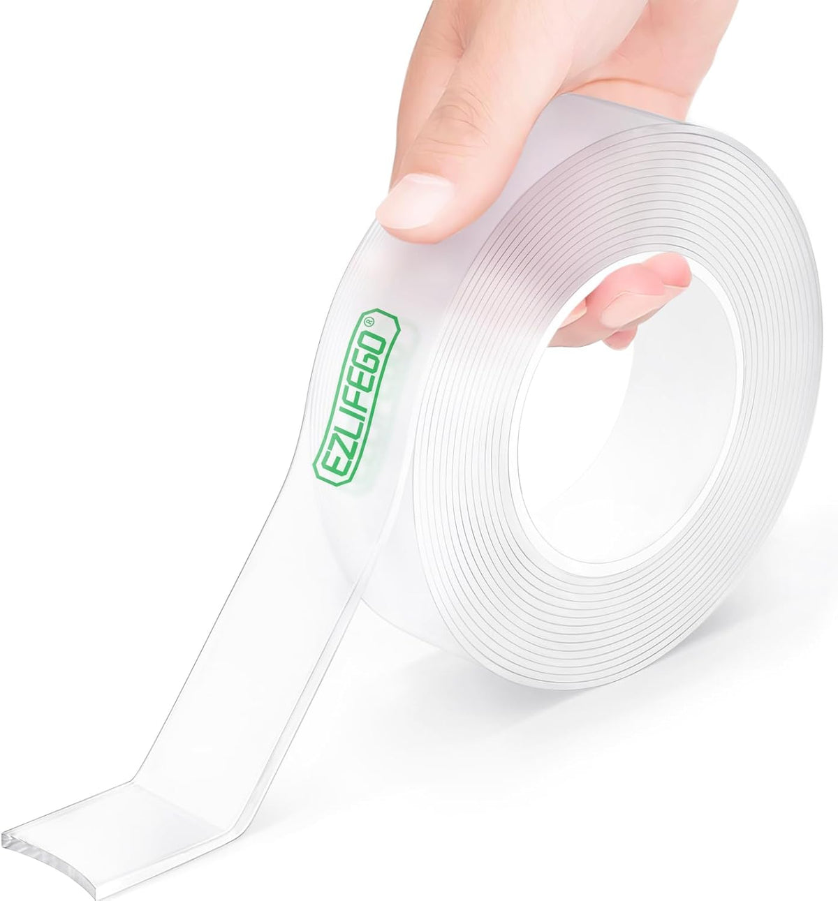Heavy Duty Clear Nano Double Sided Mounting Tape, 9.85 ft