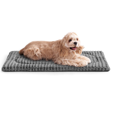 Cama lavable para perro mediano, tapete para jaula, 36x23 in. Almohadilla para perrera