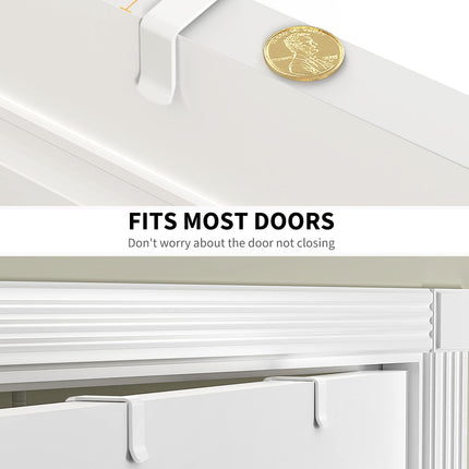 White 9-Tier Over The Door Pantry Organizer, Pantry Organization And Storage, Metal Hanging Spice Rack Shelves Door, Home & Kitchen Essentials, Laundry Room Bathroom Organization