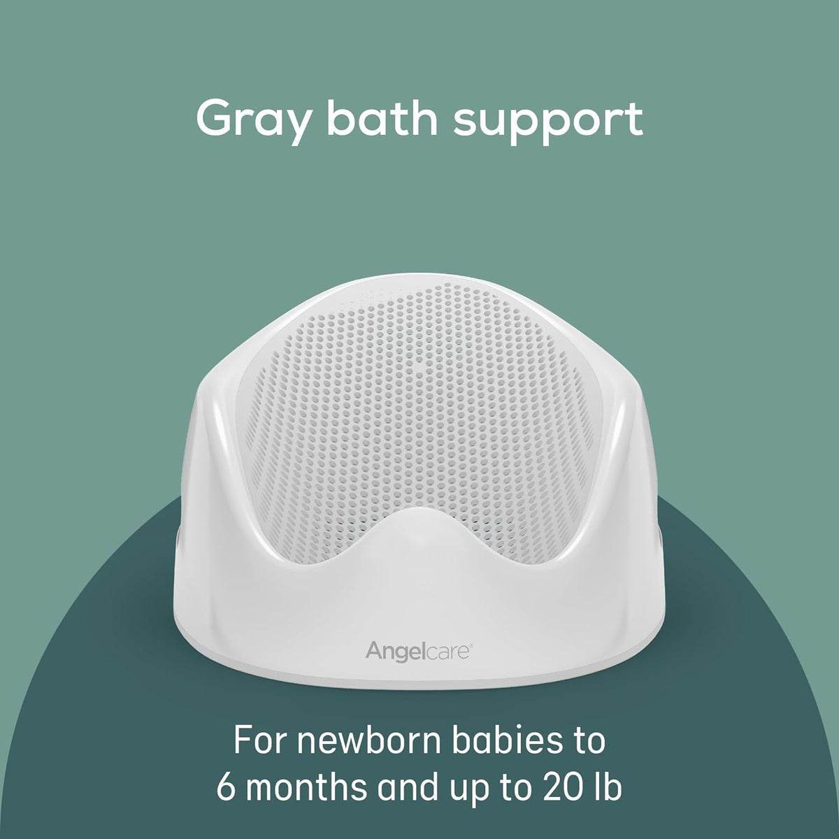 Gray Baby Bath Support for Newborns up to 6 Months - photo 2