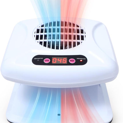SAVILAND 300W Faster Nail Dryer: 5X Strong Air Quick Dry for Gel Regular Polish, Smart Sensor Nail Polish Dryer with Warm & Cool Wind, Dual Mode Battery-Free Nail Fan for Home and Salon Use Have