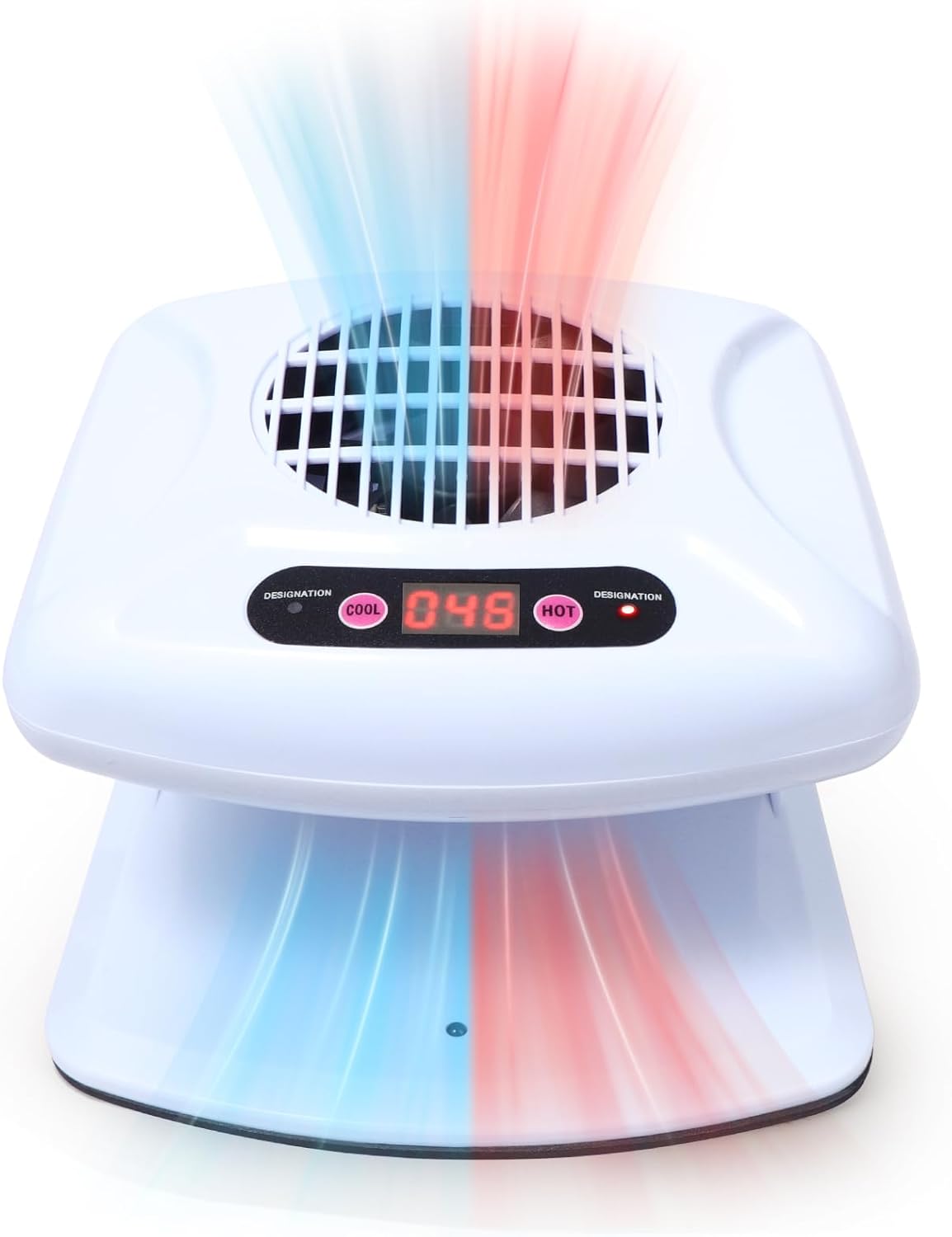 300W Faster Nail Dryer: 5X Strong Air Quick Dry for Gel Regular Polish, Smart Sensor Nail Polish Dryer with Warm & Cool